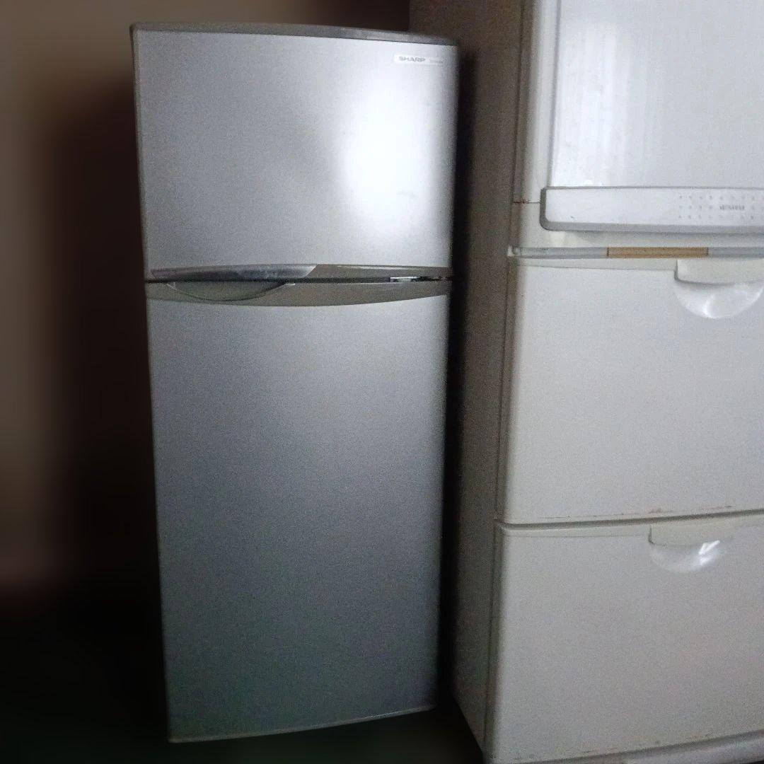 冷蔵庫 シャープ SJーH１２Ｗ グレイ