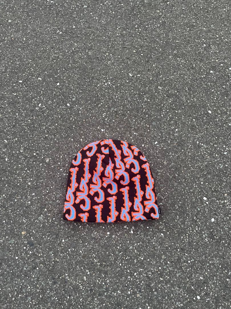 supreme 25aw Arabic Jaquard Beanie ブラック