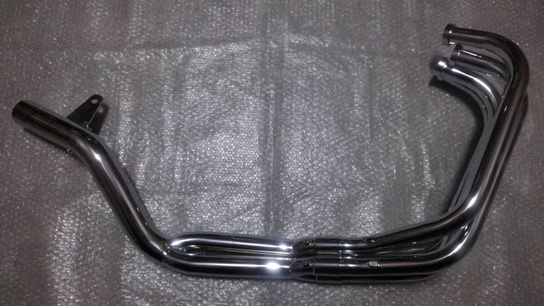 CBXの激鳴きガニマタ機械曲げ新品　ワルツと同じ32π！CBR♪音職人ガニブレ！