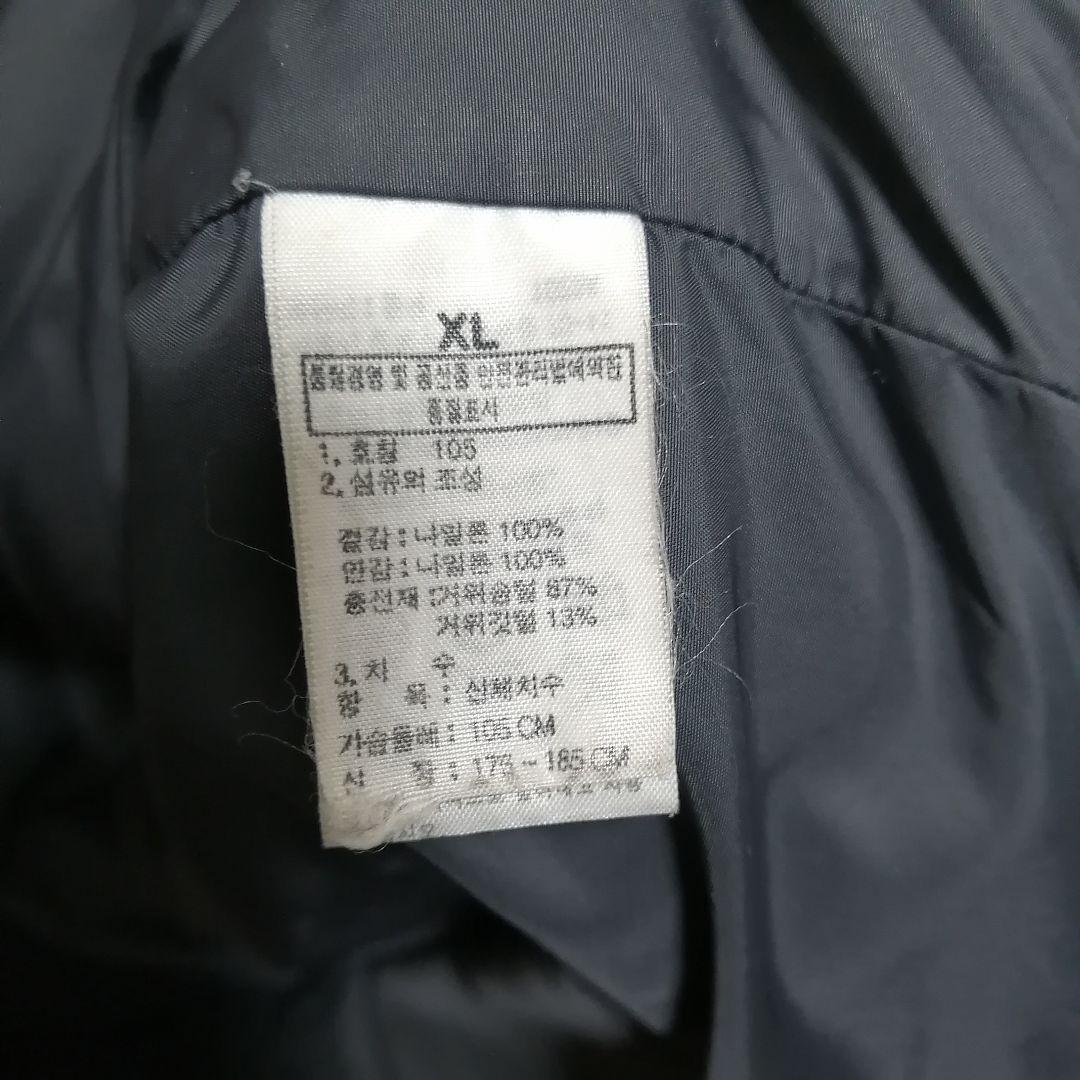 【希少XL】ノースフェイス スクエアステッチ ライトダウン 700フィル 黒