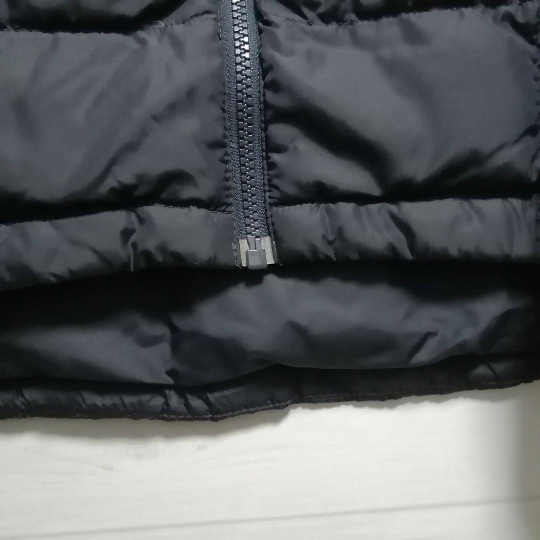 【希少XL】ノースフェイス スクエアステッチ ライトダウン 700フィル 黒