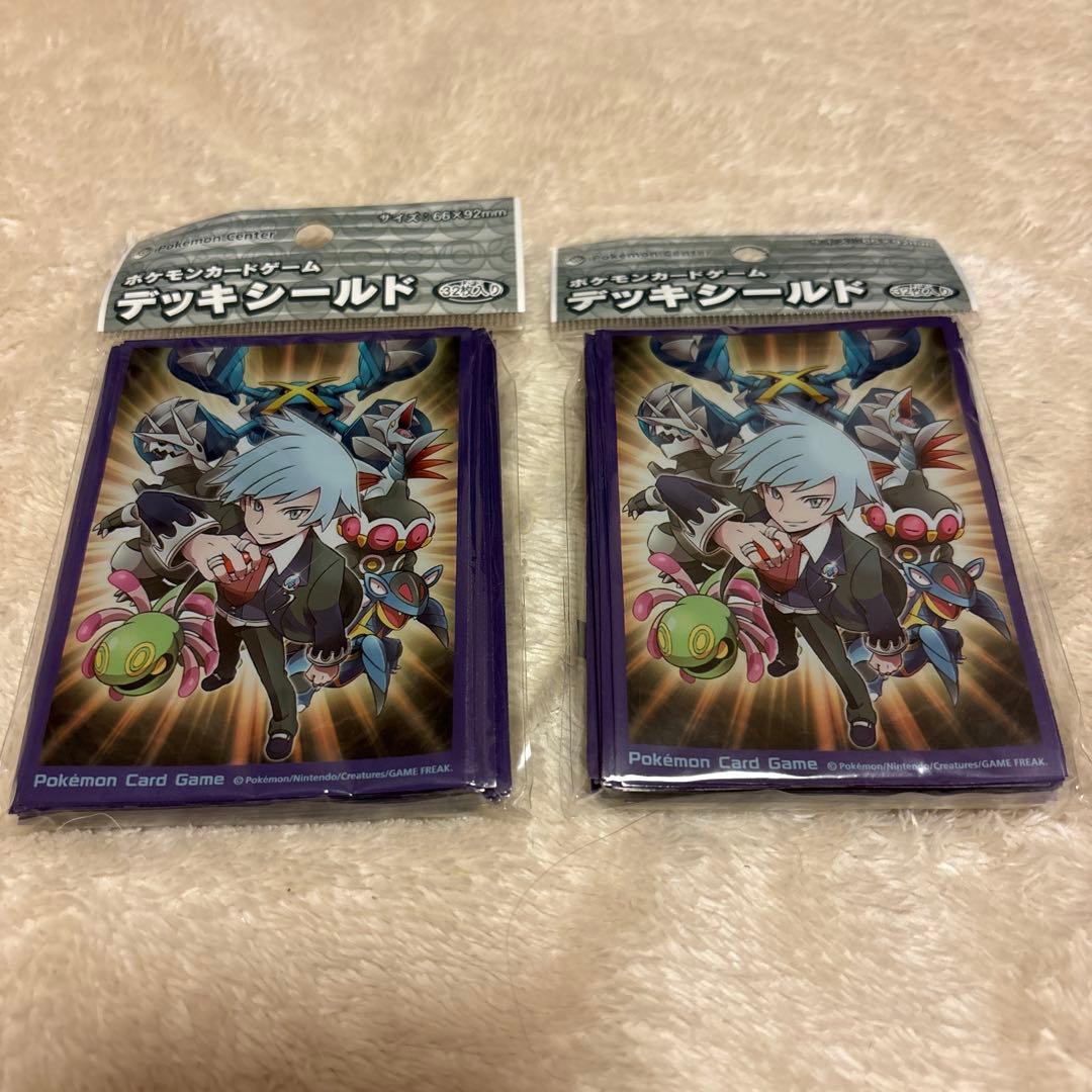 ポケモンセンター限定 ダイゴ　32枚入り✖️2 デッキシールド スリーブ