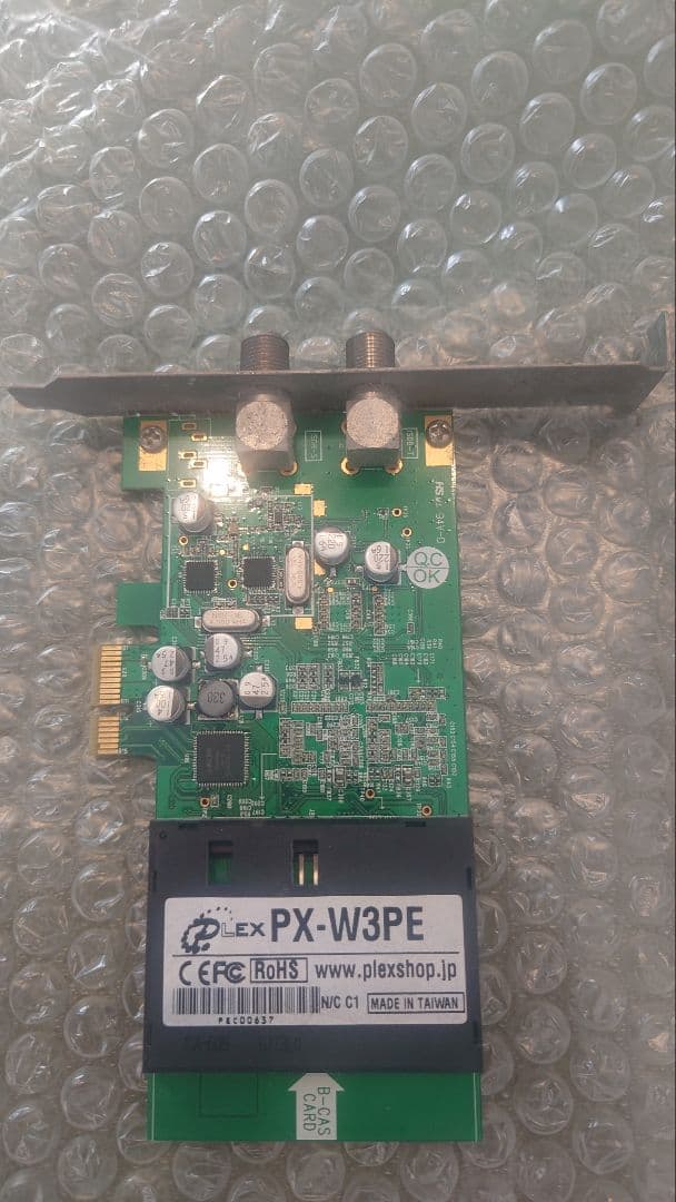 PLEX PX-W3PE 地上波デジタル BS CS 四波チューナ ジャンク扱い