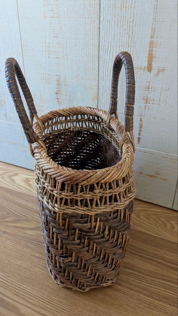 あっきあけび、山葡萄カゴバッグ国産