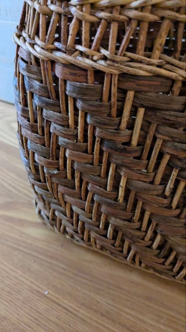 あっきあけび、山葡萄カゴバッグ国産