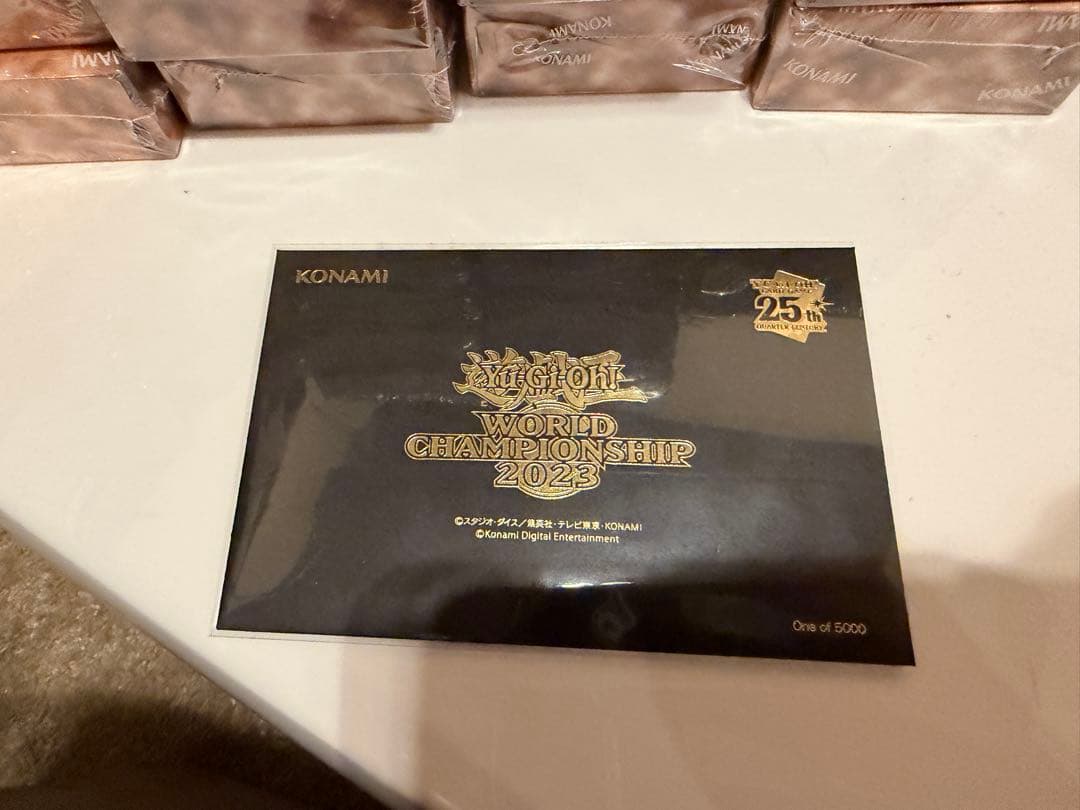 あ*く様 遊戯王 WORLD CHAMPIONSHIP 2023 未開封　ワンオ