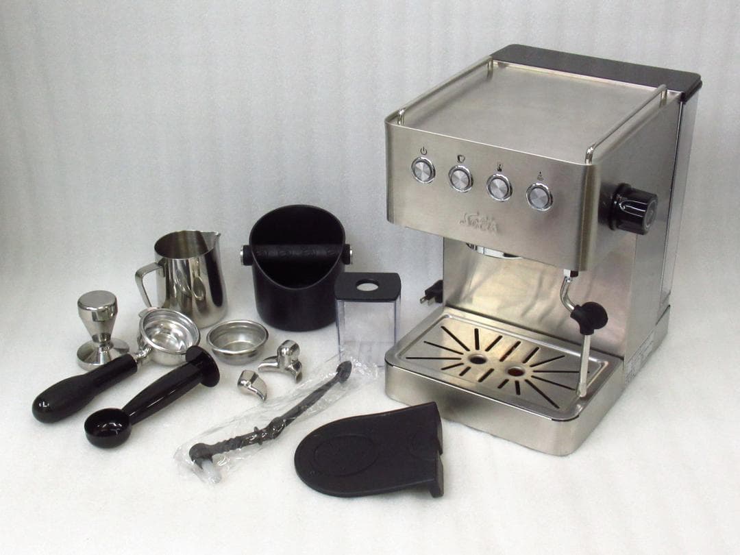 Solis ソリス グラングストー エスプレッソマシン SK1014 通電確認