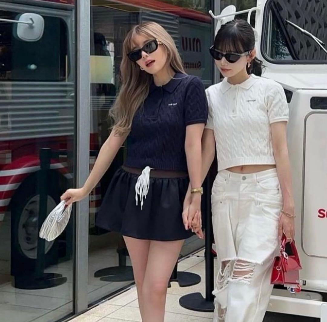 完売 The toe HERALD SHORT SLEEVE POLO KNIT