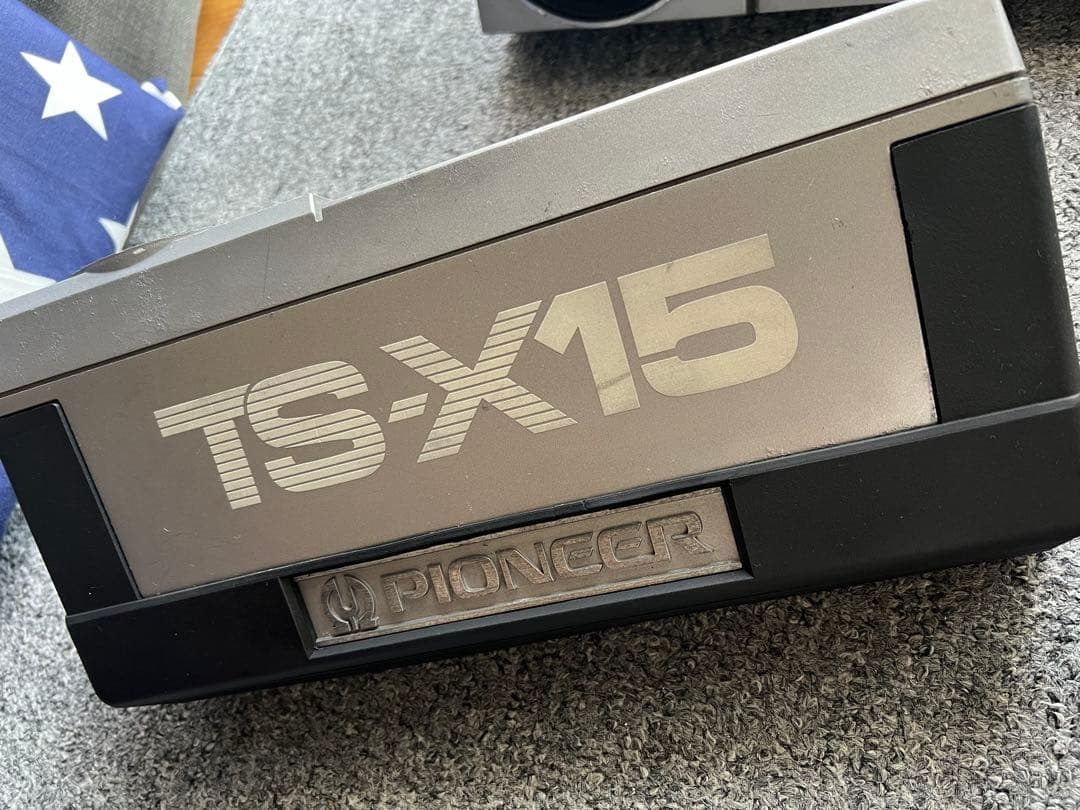 Pioneer TS-X15 置き型スピーカー ロンサムカーボーイ イルミ