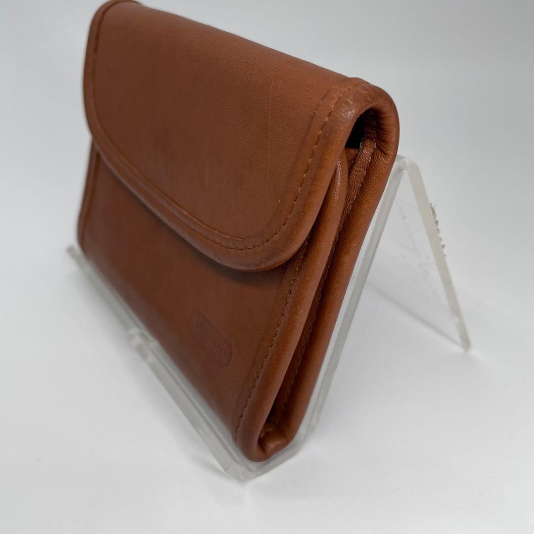 オールドコーチ　ケース　ミニ財布 ブラウン　希少レア