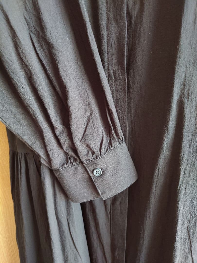 北欧暮らしの道具店　年中着たくなるサイドギャザーの2WAYワンピース