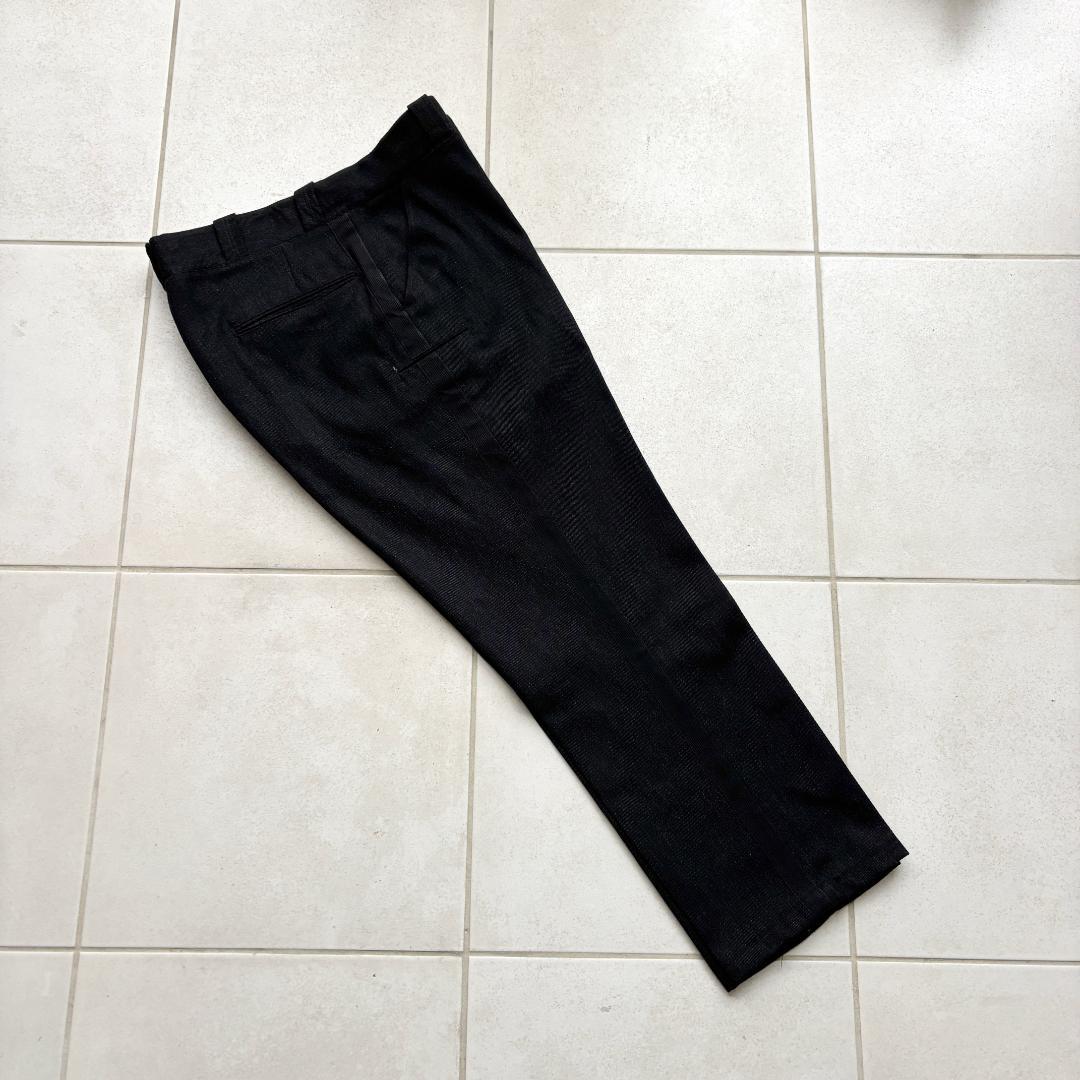 50sビンテージ ブラックウィップコード ウールワークパンツ フリスコパンツ