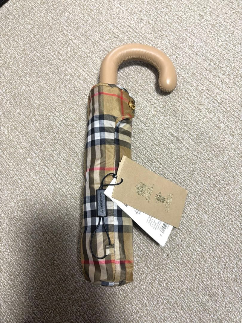 バーバリー　雨傘　折りたたみ傘　男女兼用