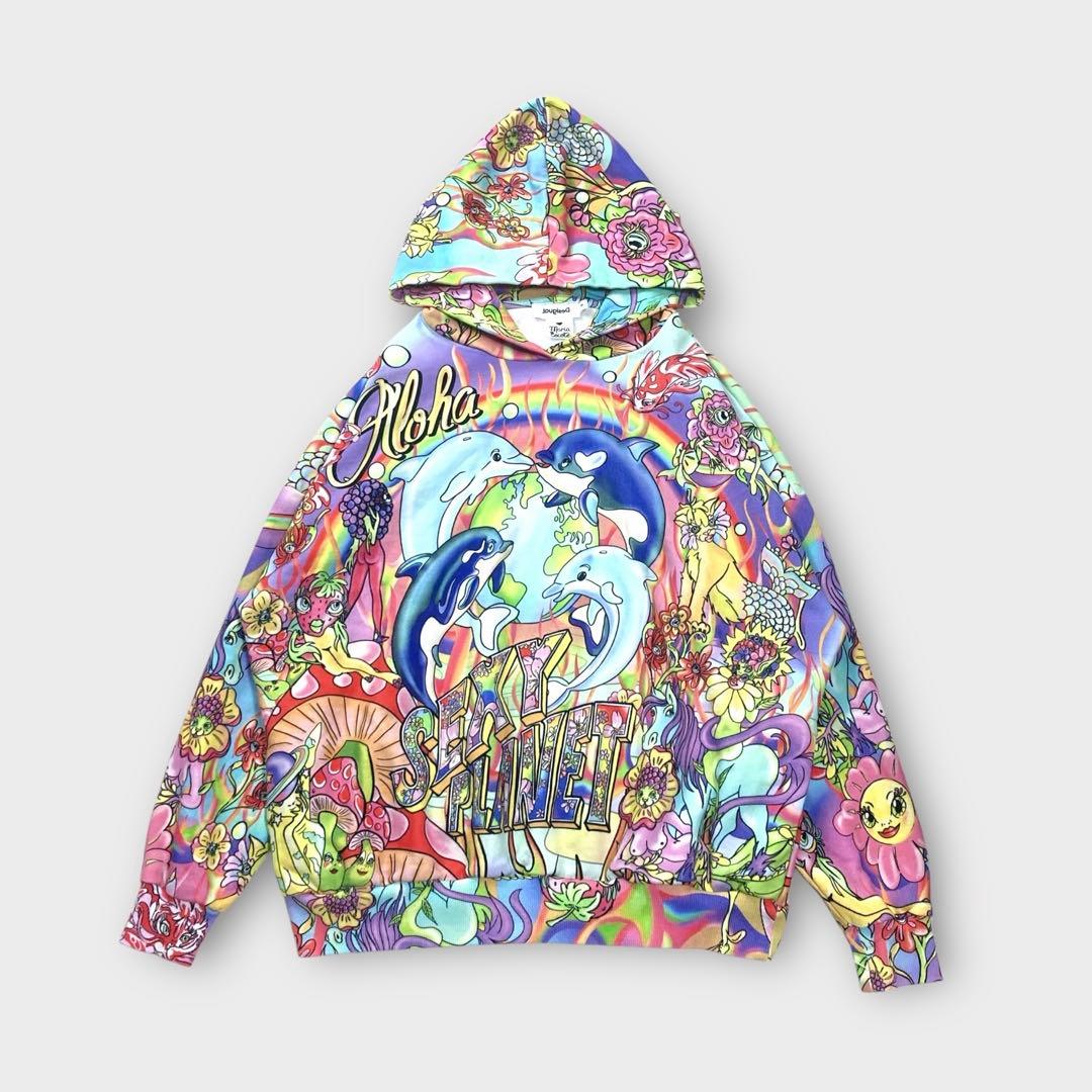 【美品】Desigual⭐️マリアエスコテ スウェット パーカー 長袖 カラフル