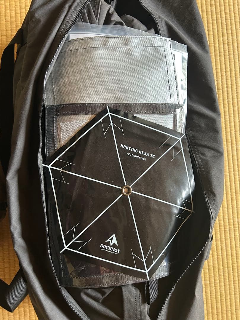 m*a様 DUCKNOTダックノット　ハンティングヘキサ T/C SW チャコー