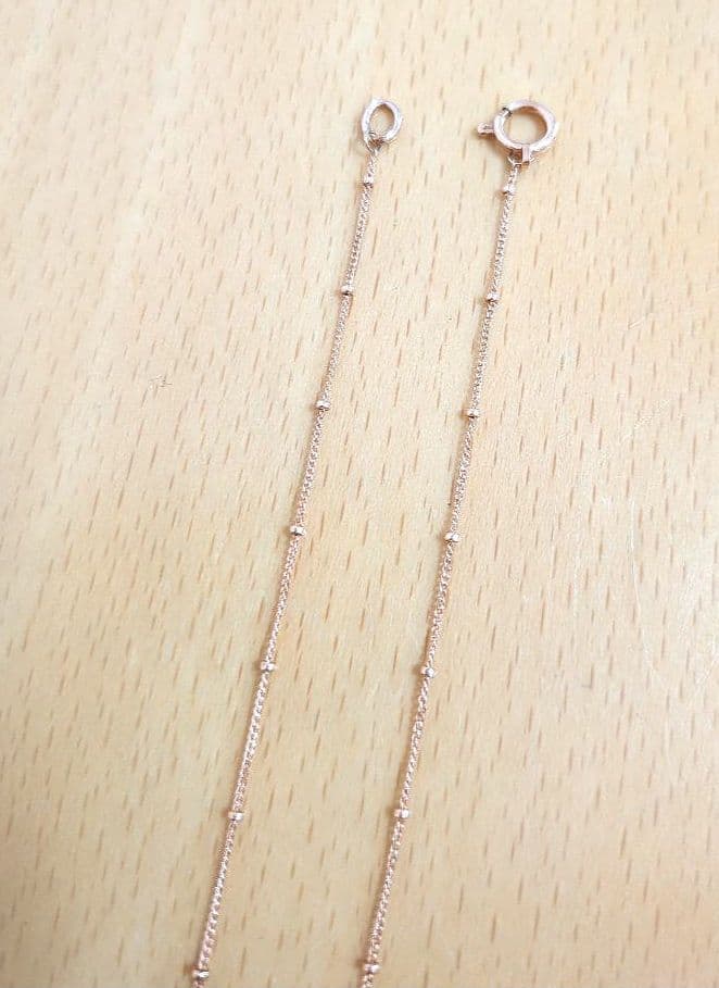 ノジェス　チェーンネックレス　10金　約40cm