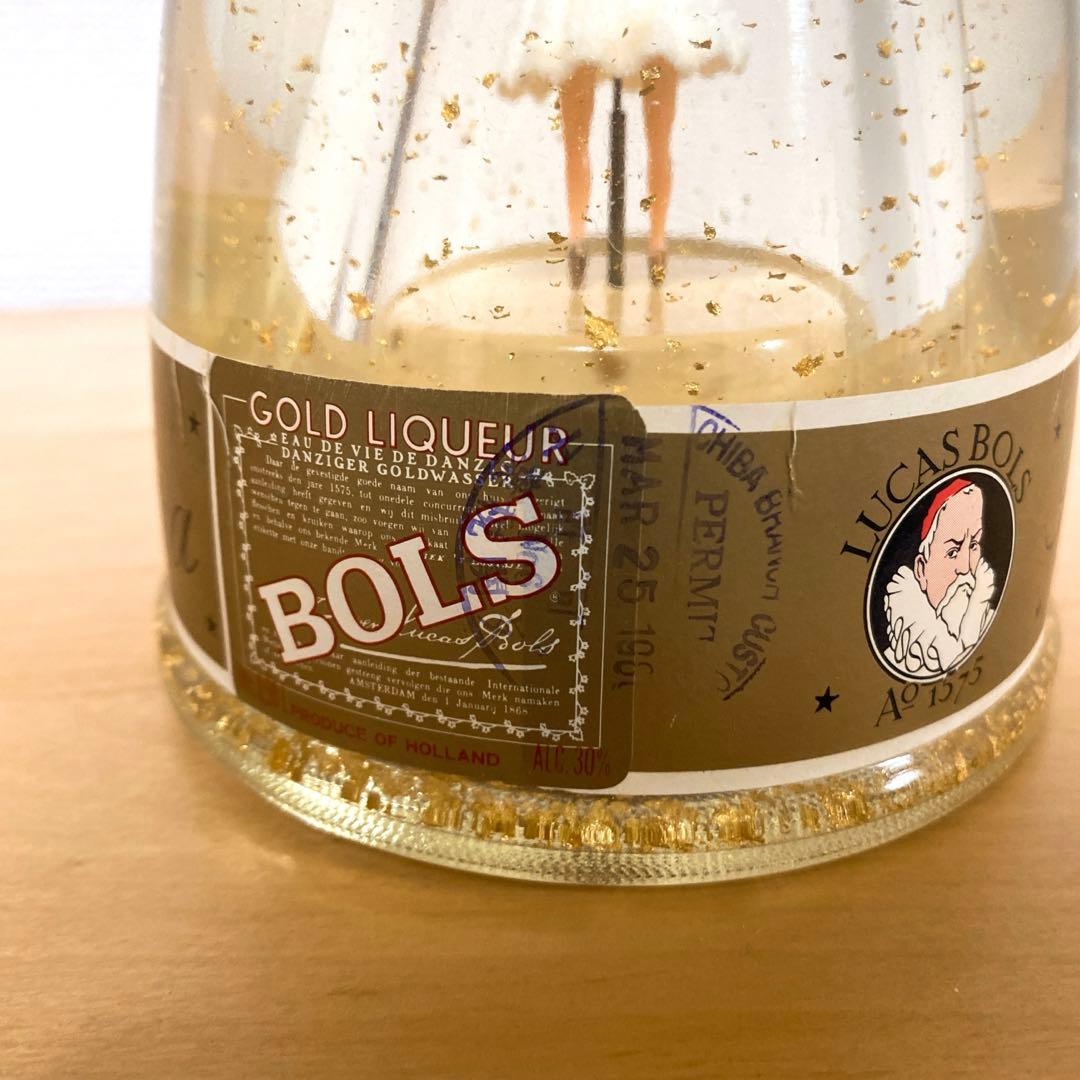 ①【希少】BOLS バレリーナ リキュール　未開栓 オルゴール動作確認　箱あり