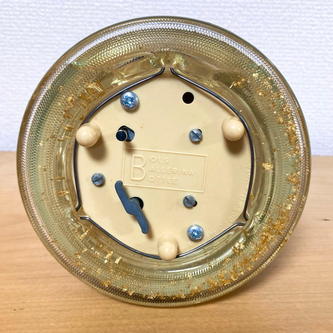 ①【希少】BOLS バレリーナ リキュール　未開栓 オルゴール動作確認　箱あり