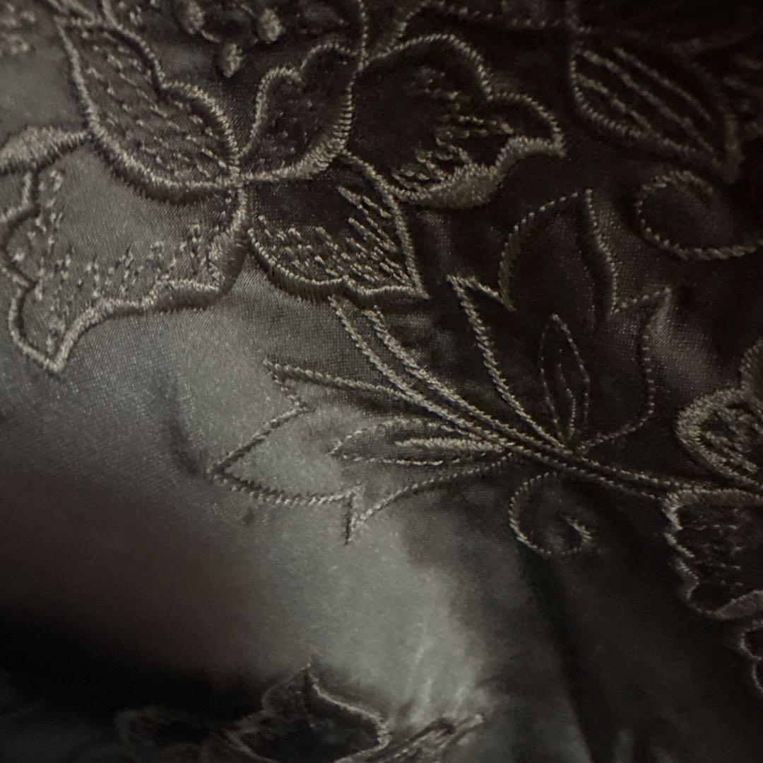 SAGA MINK ブラウン ミンクロングコート中古品