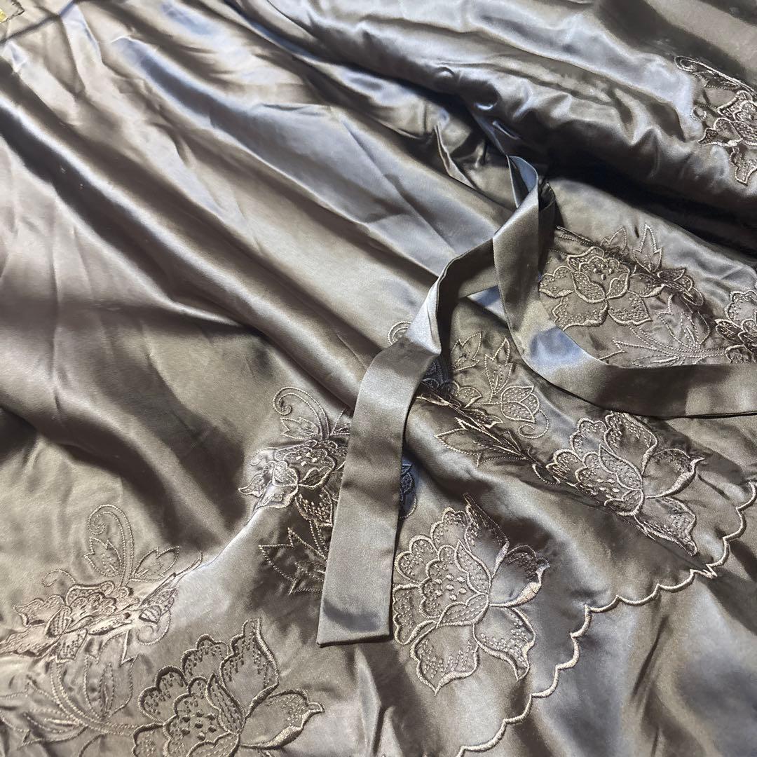 SAGA MINK ブラウン ミンクロングコート中古品