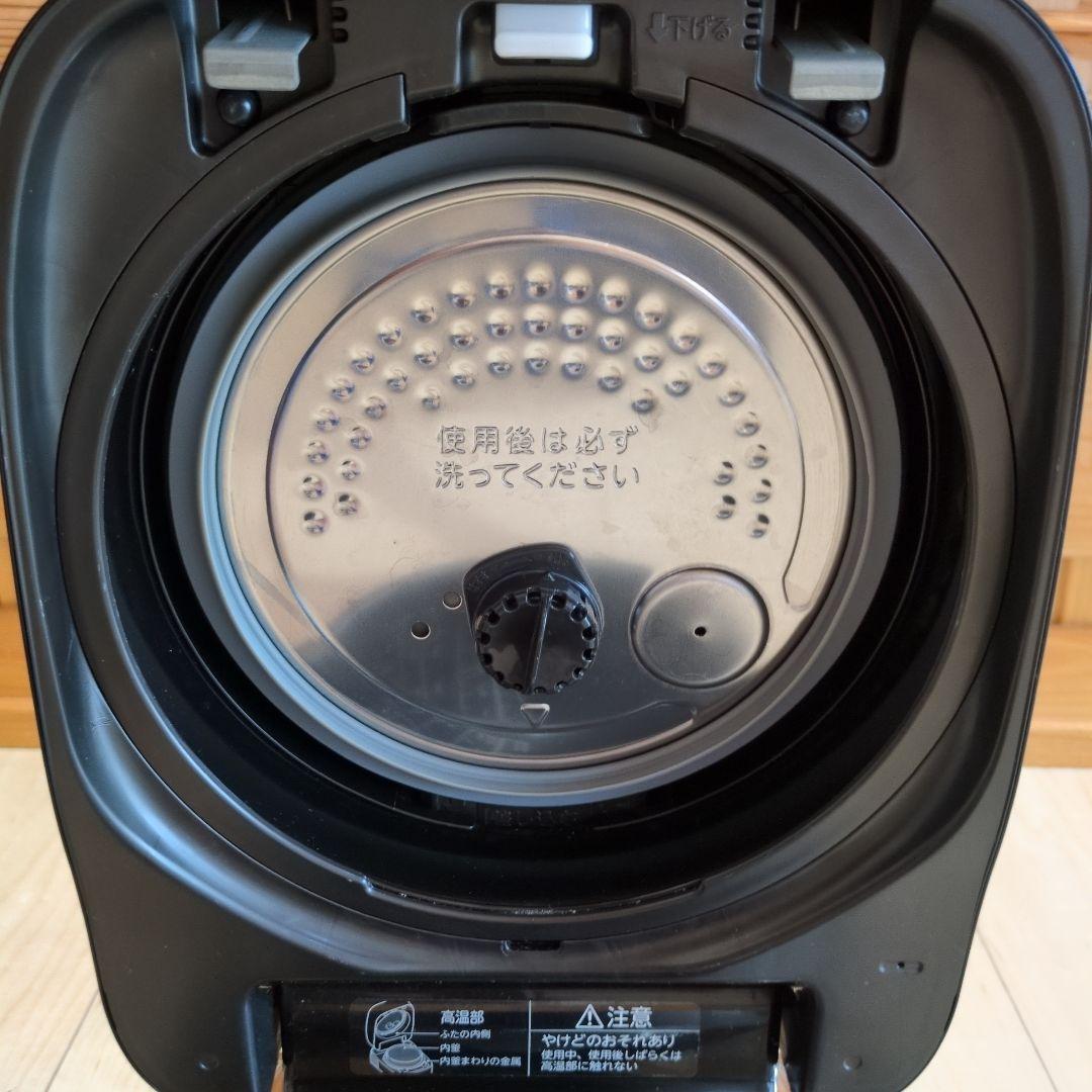 東芝 5.5合炊き 炊飯器 真空圧力IHジャー 炎匠炊き RC-10ZWP-K