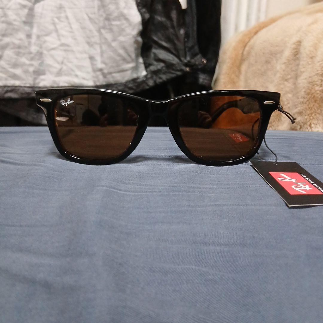 RayBan WAYFARER サングラス 52-22-140 ダークブラウン