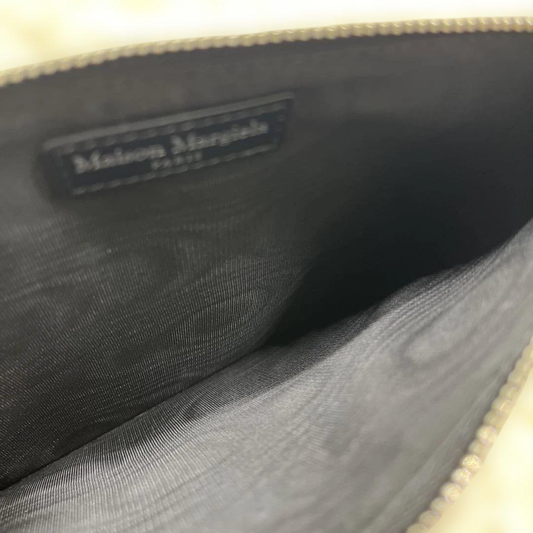 Maison Margiela メゾンマルジェラ クラッチバッグ レザー 黒