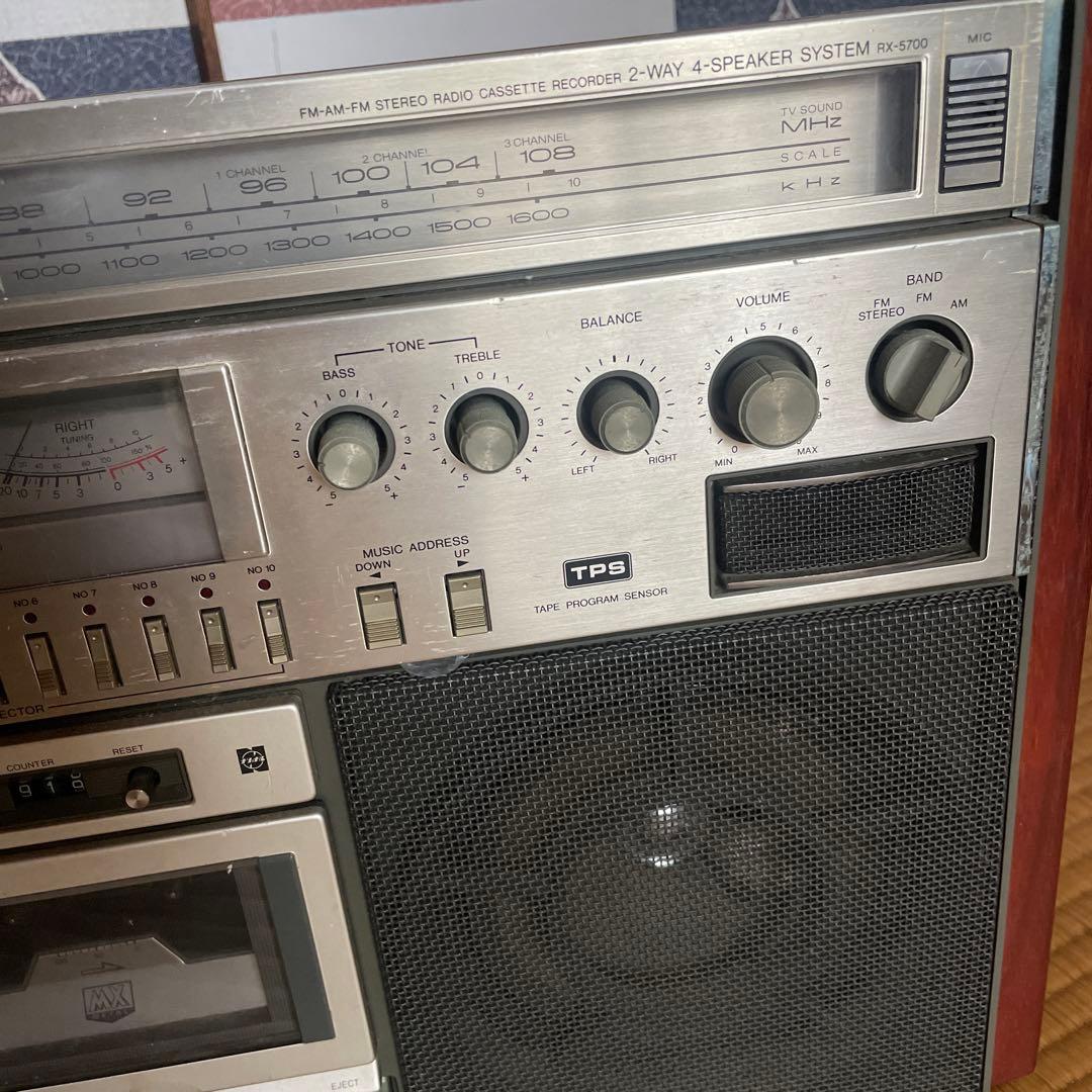 【注意】National ラジカセ レトロ