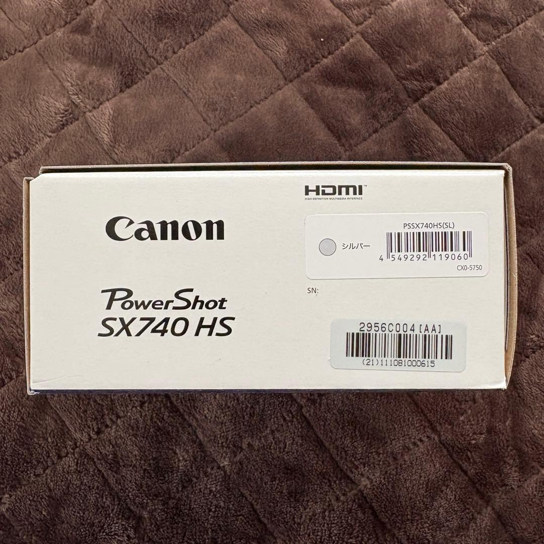 タ*エ様 【新品】Powershot SX740HS シルバー キャノン