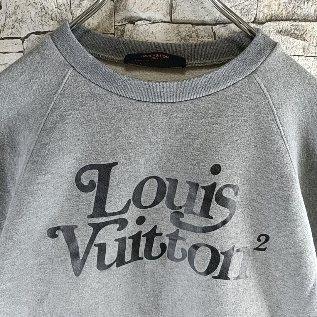 希少✨ルイヴィトン × NIGO コラボ スクエアード LVスウェットシャツ S