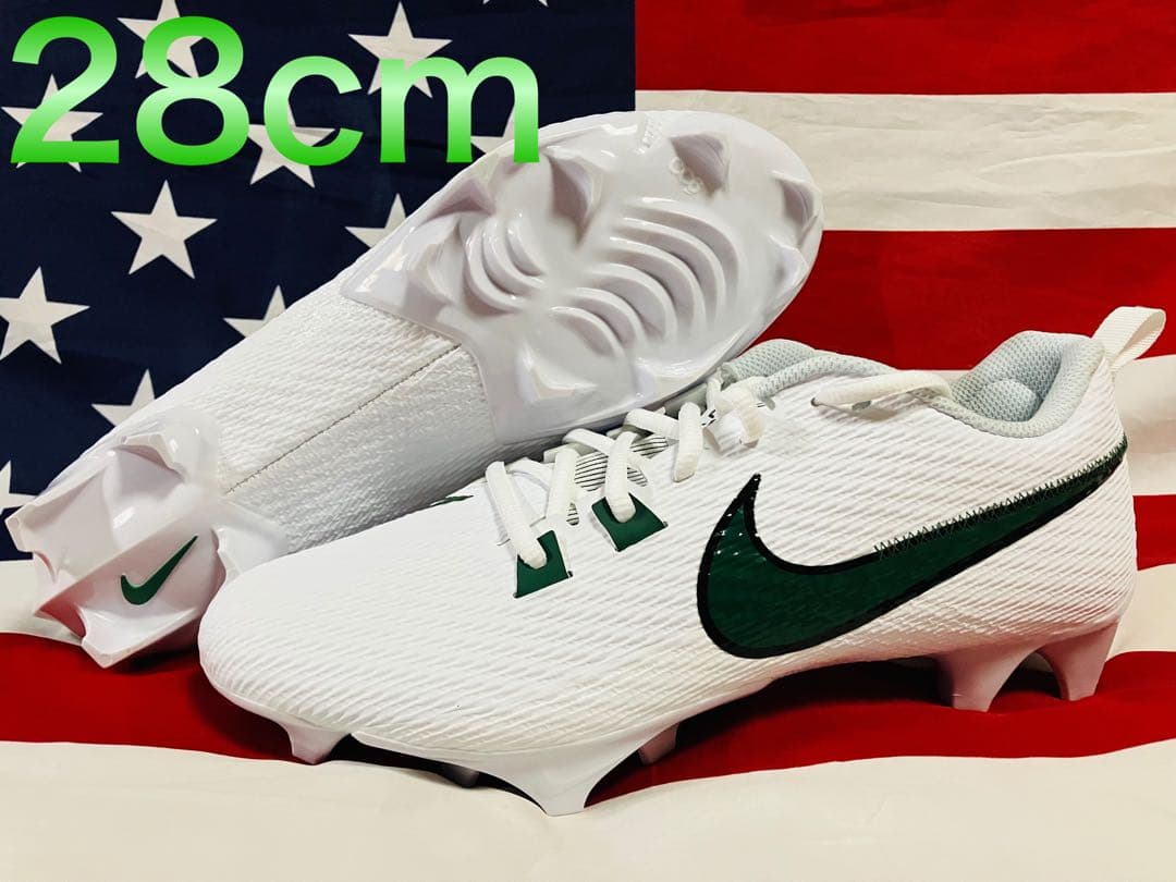 ナイキ　シューズ　ベイパーエッジスピード360 ホワイト／グリーン　28cm