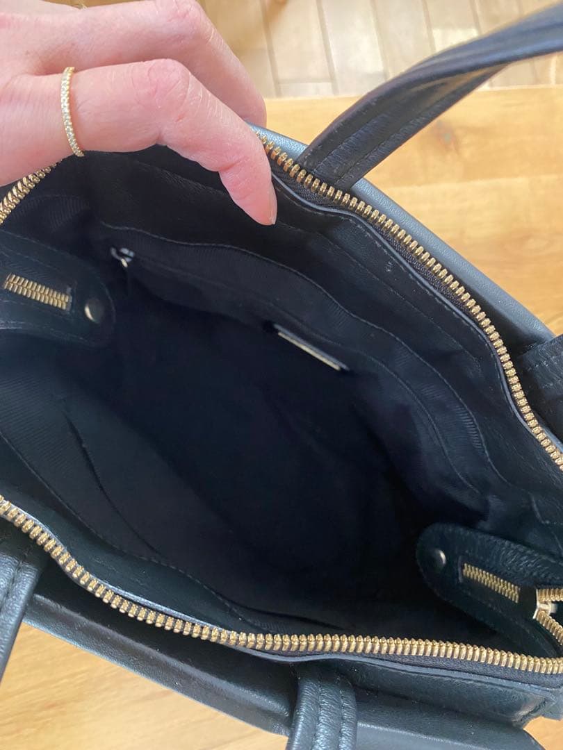 【TB★ページ】美品　FURLA タリアサッチェル　ハンドバッグ