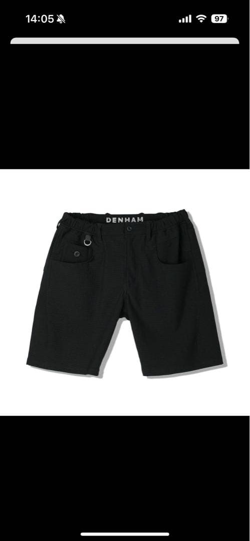 デンハム　クロスバックショートパンツDENHAM L