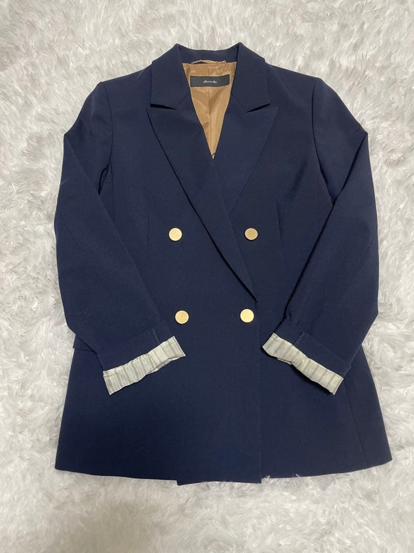 【美品】allureville アルアバイル リオペルダブルブレストジャケット