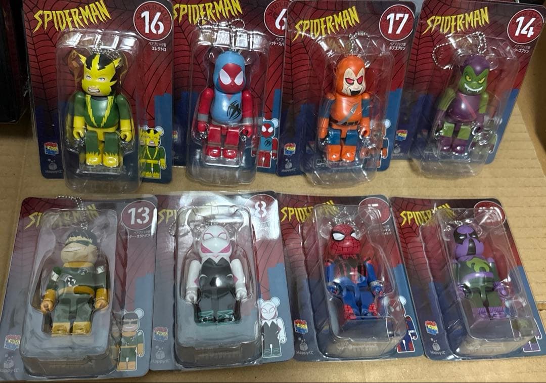 ベアブリック　ラストワン賞　スパイダーマン　ヴェノム　400% まとめ売り