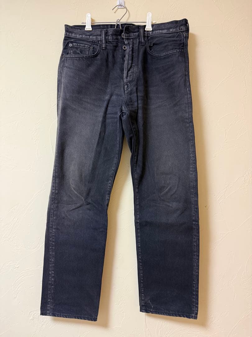 kapital black denim 後染め