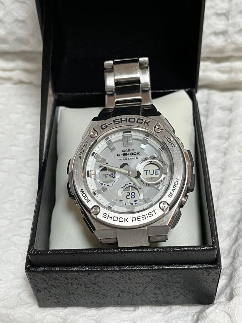 【お値下げ不可　期間限定値下】ＧSHOCKスチール　電波ソーラー
