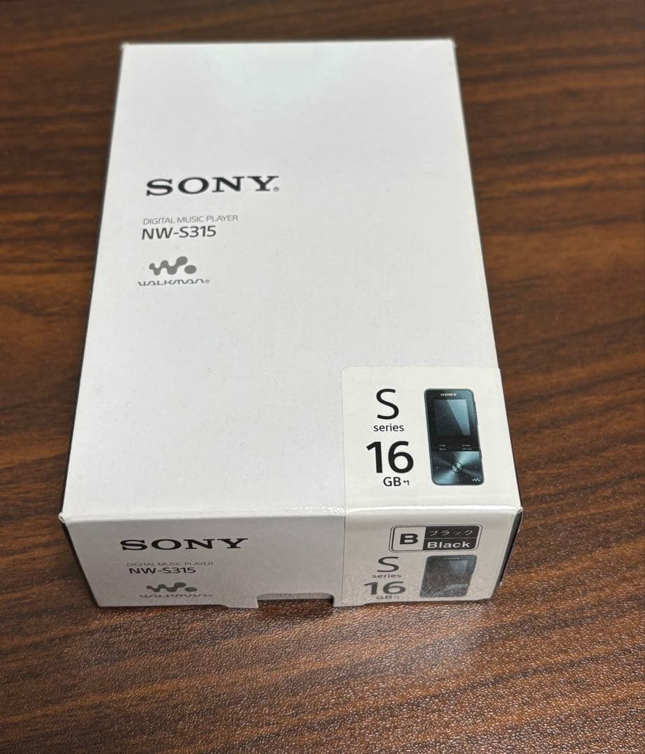 SONY WALKMAN NW-S315 16GB（イヤホン、ケーブル未使用）