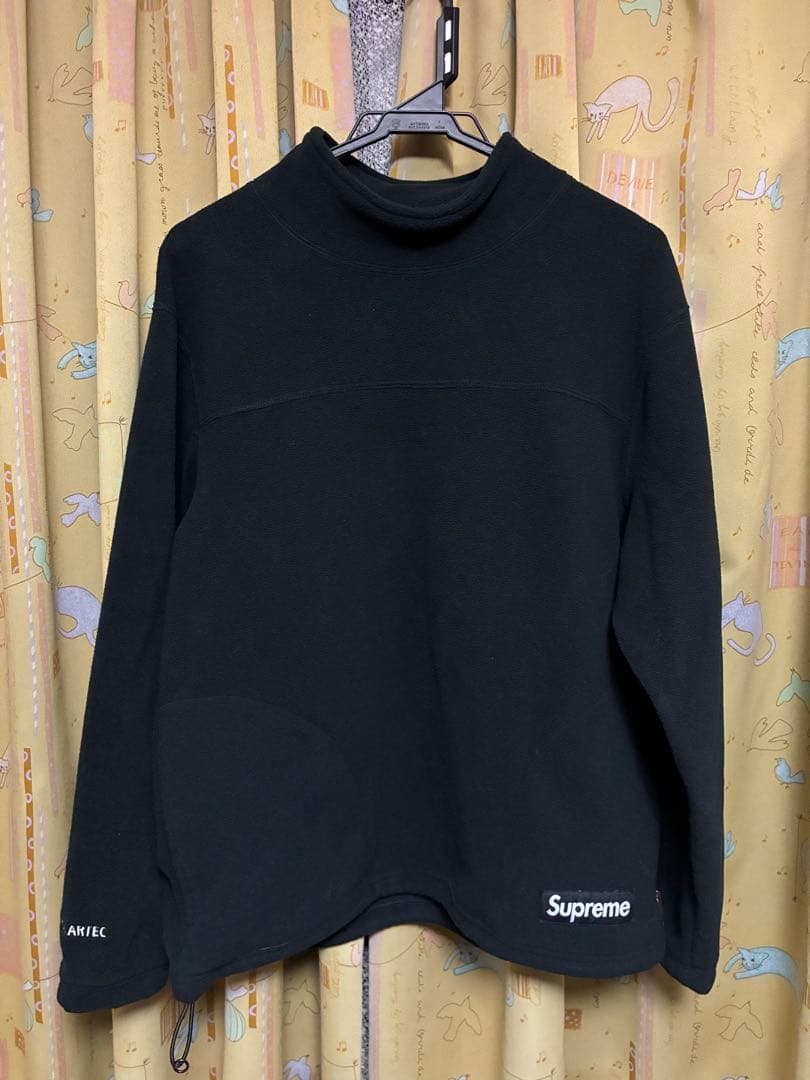 Supreme Polartec Mock Neck Pullover Sサイズ