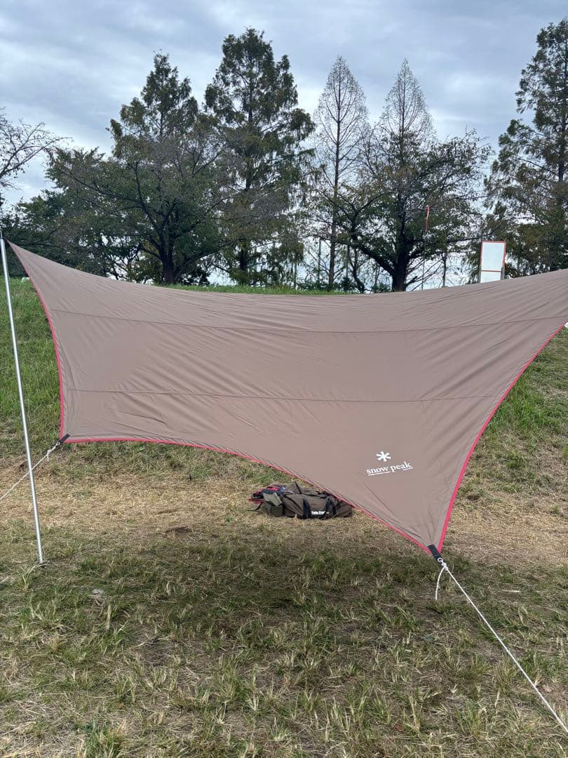 スノーピーク HDタープシールド・ヘキサM TP861 ウイングポール2本セット