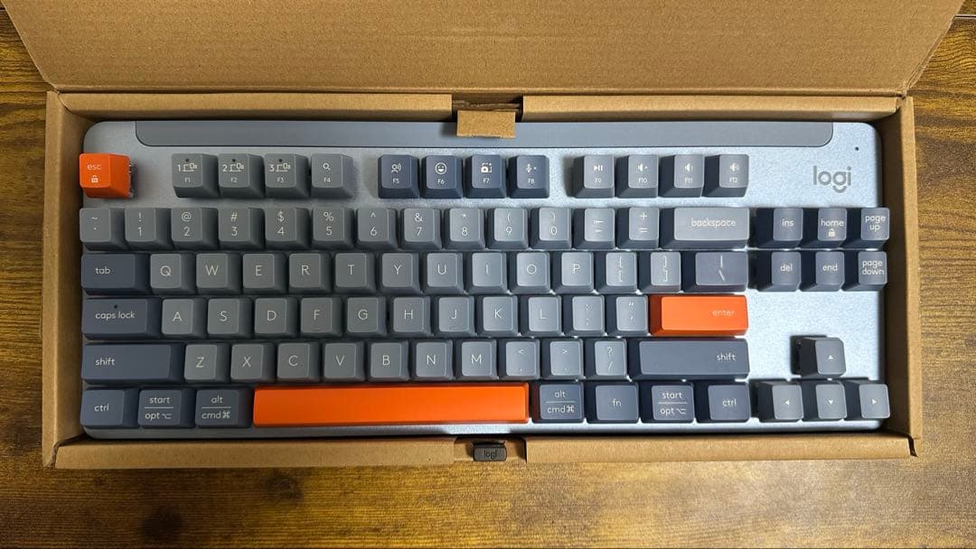 (美品) Logitech K855 メカニカル キーボード USキー