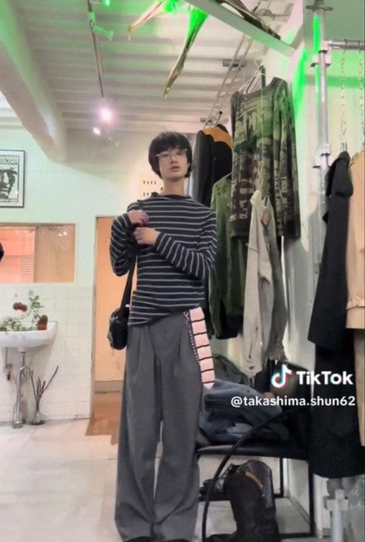 パンツ Jaded London Goliath Grey Suit Pants W32