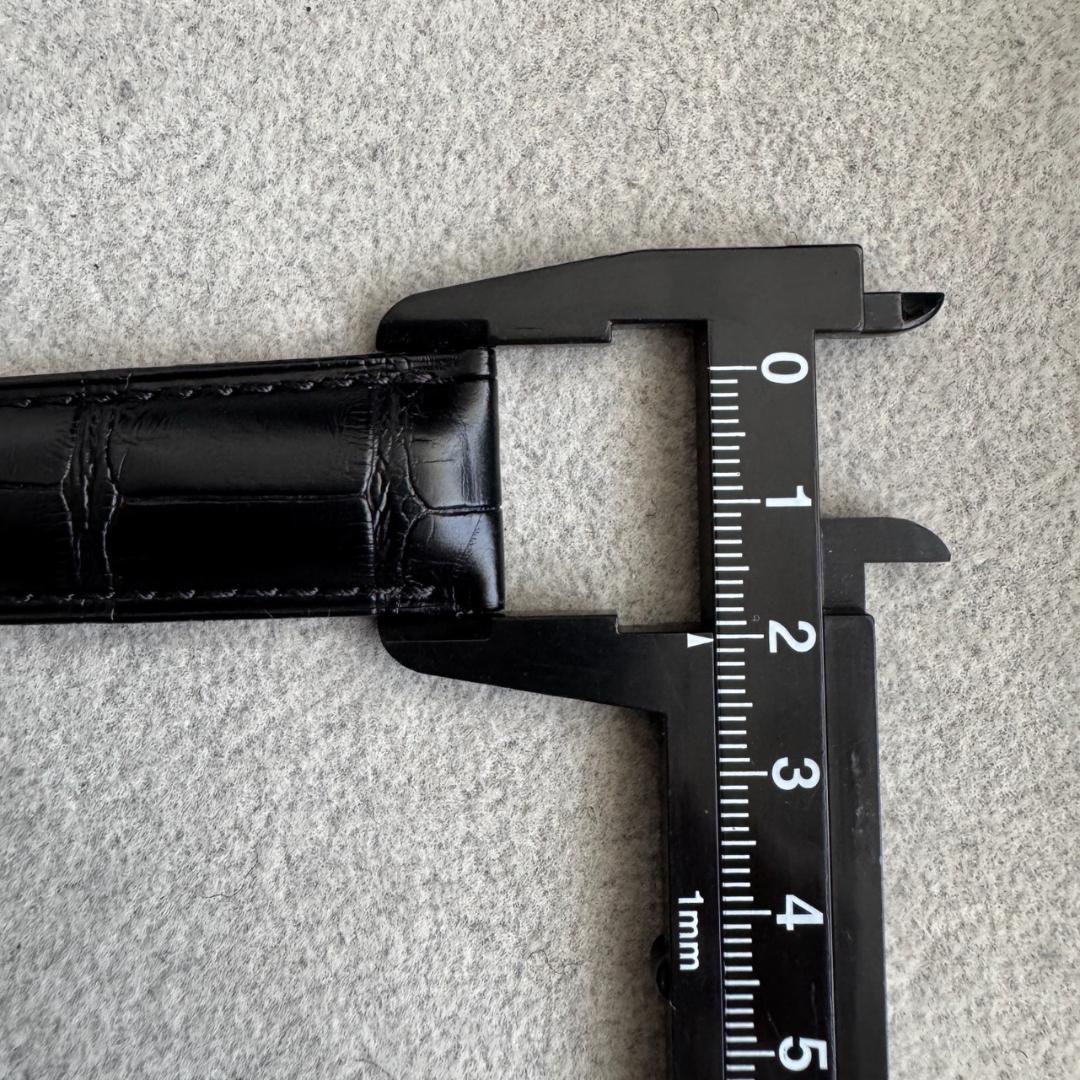 〇純正 ROLEX DAYTONA 16518 クロコレザーベルト YZ6195