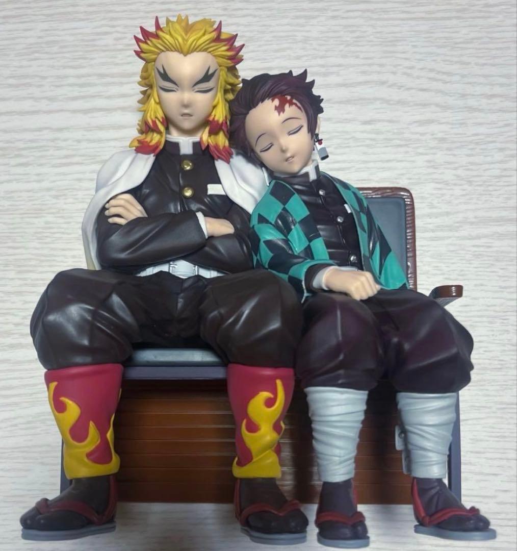 鬼滅の刃 一番くじ 繋いだ軌跡 B賞 煉獄杏寿郎&竈門炭治郎 フィギュア