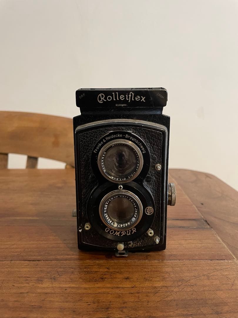 ジャンク　Rolleiflex 二眼レフカメラ コンパーシャッター