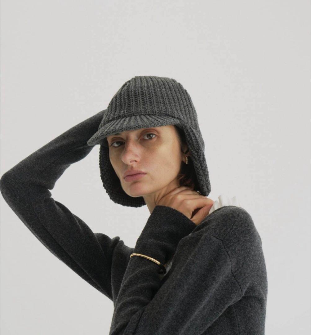 KIJIMA TAKAYUKI ×CLANE WOOL KNIT EAR CAP