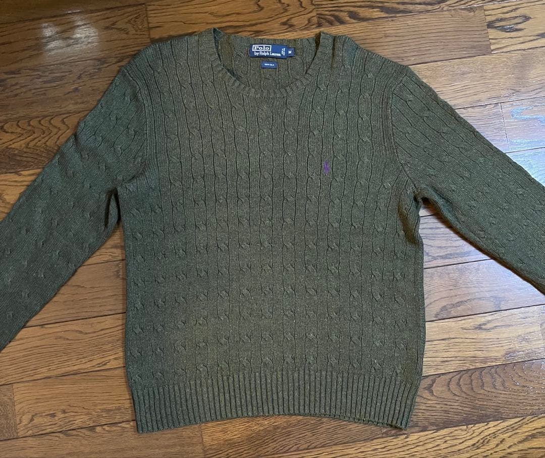 POLO RALPH LAUREN ポロラルフローレン　ケーブルニット　サイズM