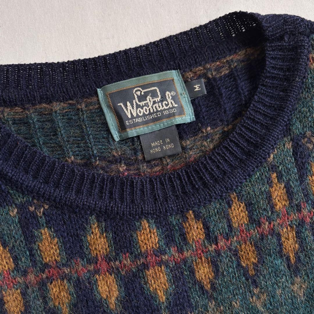 トップス 80s-90s WOOLRICH wool100% nordic knit