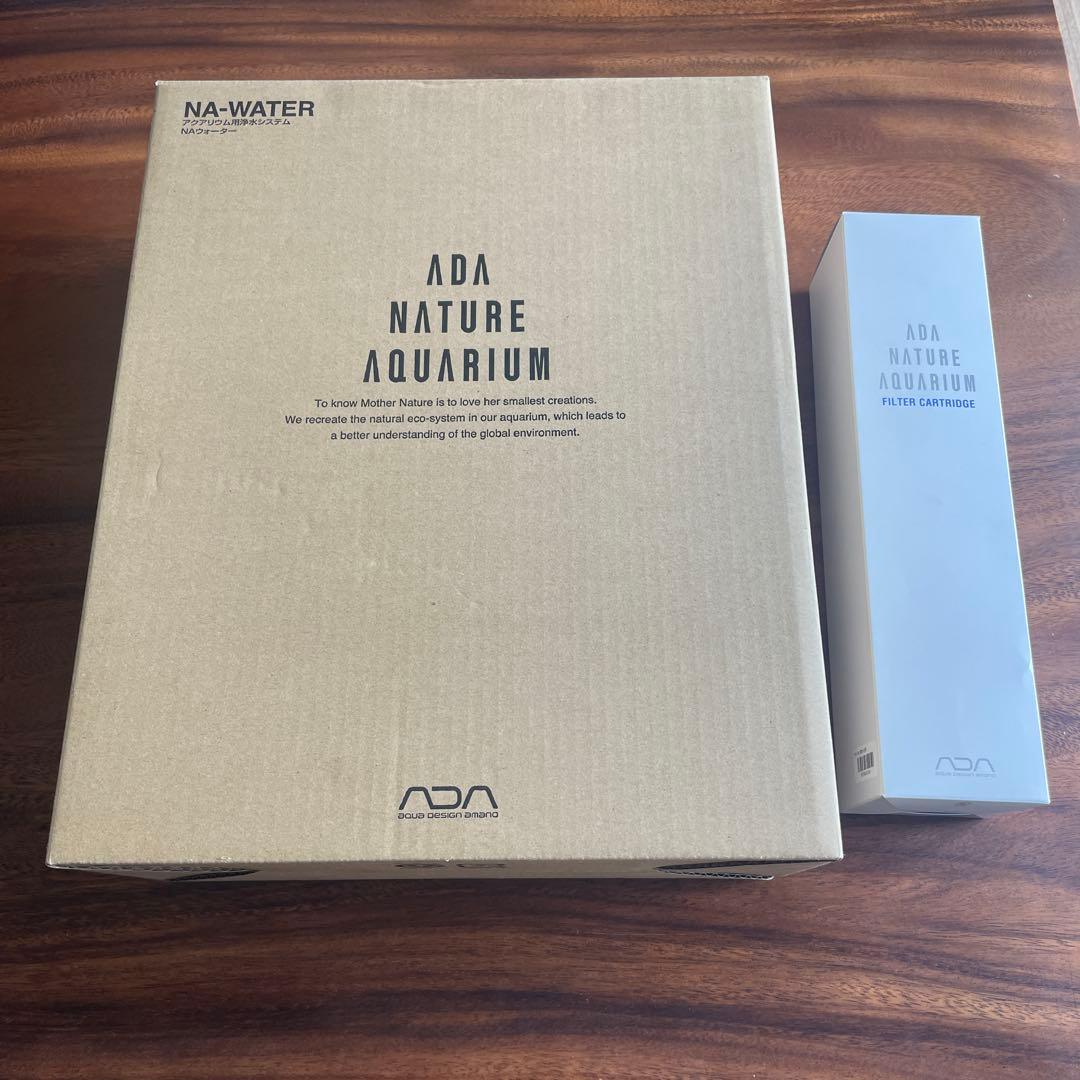 ２回しか使用してません。ADA NA-WATER とカチオンフィルターのセット