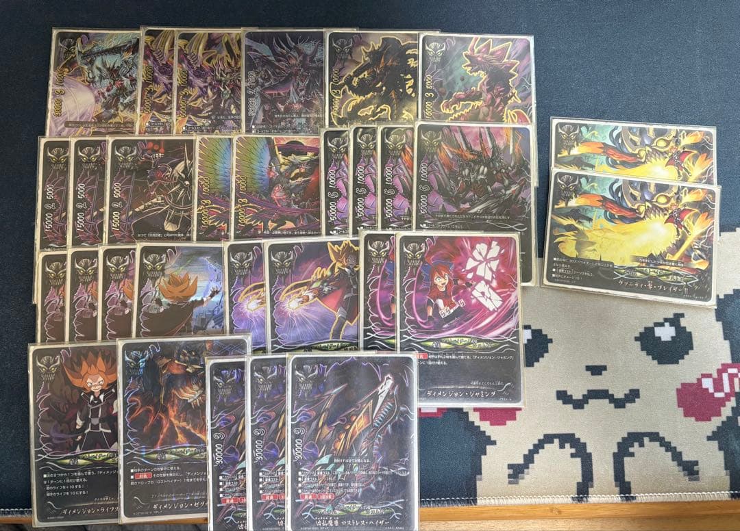 バディファイト　ロストデッキ　二重スリーブ付き